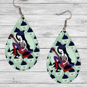 Adventure Time Earrings: Hypoallergenic